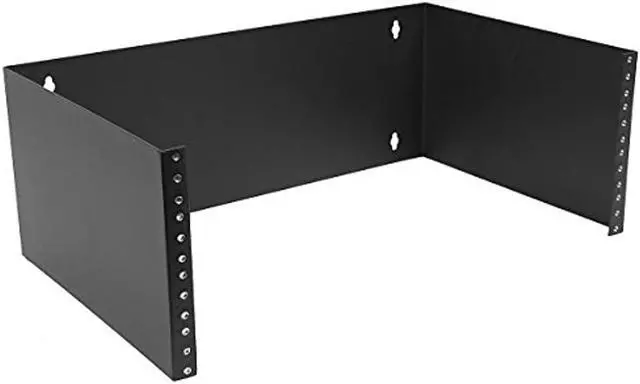 Alt view image 5 of 19 - Monoprice Wall Mount Bracket, 7in x 19in x 12in, 4U, Max 40 lbs.