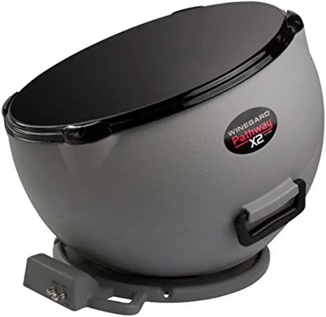 Alt view image 12 of 16 - Winegard PA6002R Pathway X2 Automatic Portable Satellite TV Antenna with DISH ViP 211z Receiver
