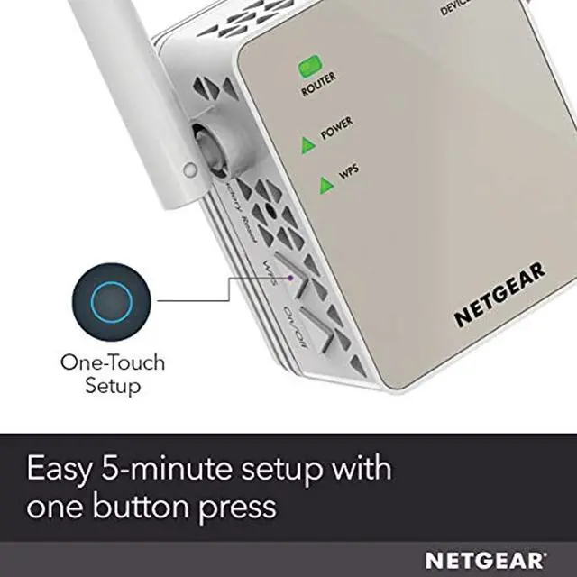 Alt view image 7 of 8 - Netgear AC1200 Wi-Fi Range Extender - Essentials Edition (EX6120-100CNS)