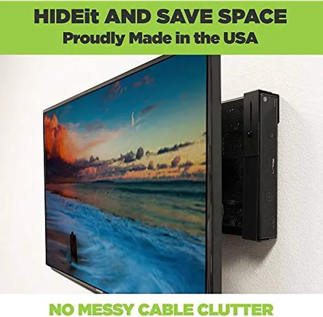Alt view image 10 of 16 - HIDEit Uni-MW Mount — Patented Adjustable Medium-Wide A/V Equipment Mount. Made in the USA
