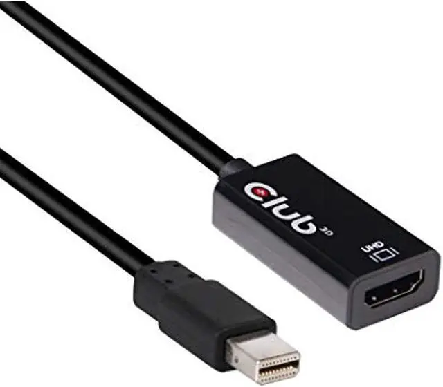 Alt view image 3 of 20 - Club 3D Mini Displayport 1.4 To Hdmi 2.0A Hdr