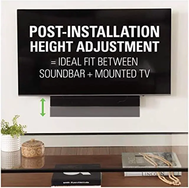 Alt view image 8 of 20 - Sanus SASB1-B1 Soundbar Mount