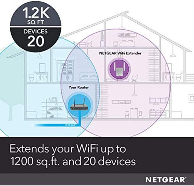 Alt view image 3 of 8 - Netgear AC1200 Wi-Fi Range Extender - Essentials Edition (EX6120-100CNS)