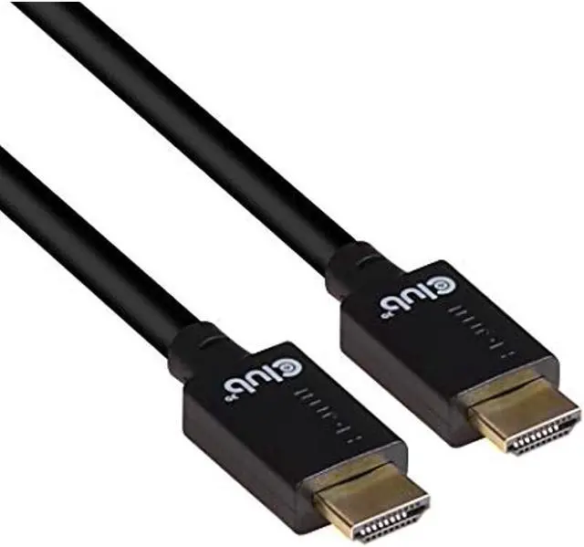 Alt view image 5 of 20 - Club3D CAC-1372 Ultra High Speed HDMI 10K 120Hz Cable 48Gbps Male/Male 2 m./6.56ft.