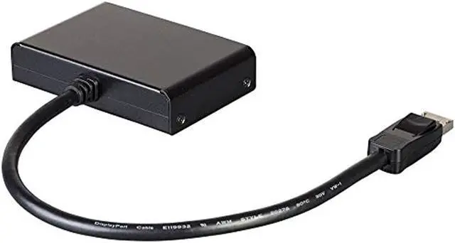 Alt view image 10 of 20 - Monoprice 2-Port DisplayPort 1.2 to HDMI Multi-Stream Transport (MST) Hub, Ideal For Digital Signage And Large Video Displays In Schools, Churches