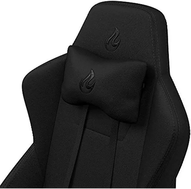 Alt view image 12 of 14 - Nitro Concepts S300 Stealth Black Ergonomic Office Gaming Chair - NC-S300-B