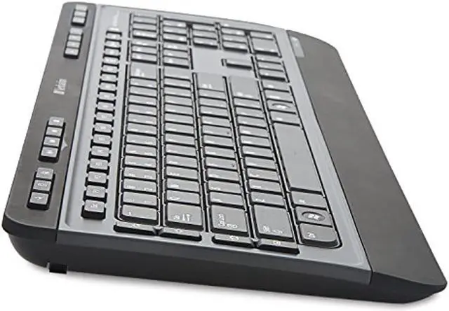 Alt view image 7 of 20 - Verbatim 99788 Wireless Keyboard & 6Button Mouse Combo Black Hot Keys