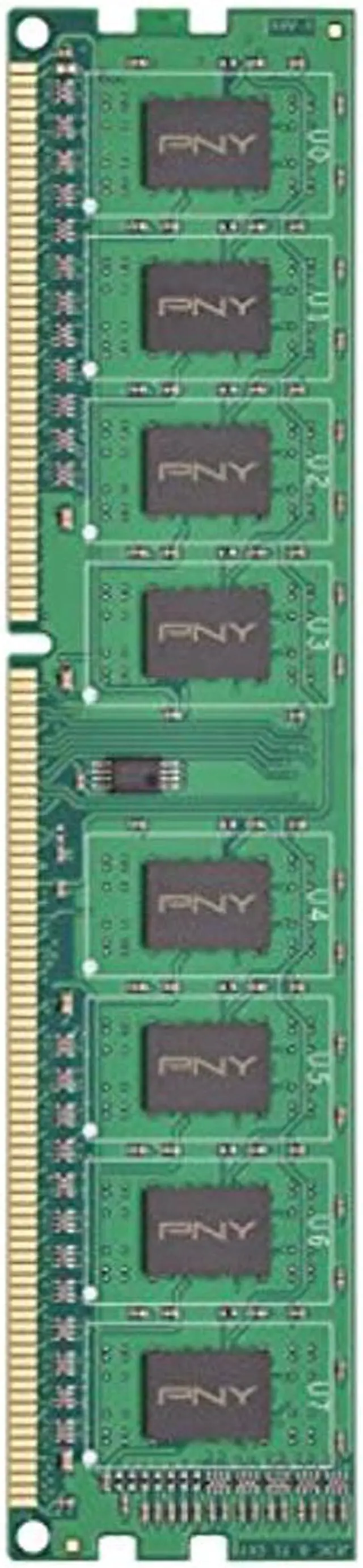 Alt view image 8 of 17 - PNY Performance 8GB (2x4GB) DDR3 1600MHz NHS Desktop Memory MD8GSD31600NHS