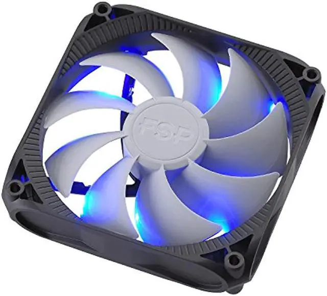 Alt view image 5 of 8 - FSP Group 120mm Quiet Sleeve Bearing Case Fan Blue LED for Computer Cases (CF12S11)