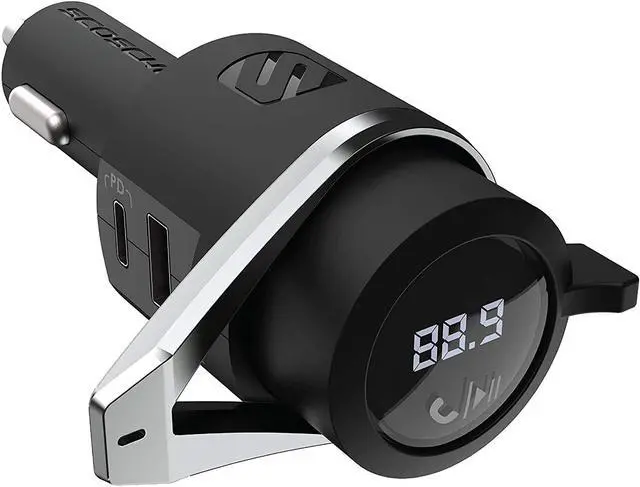 Alt view image 2 of 9 - SCOSCHE BTFMPD3SRSP BTFREQ TM  PRO BLUETOOTH R  FM TRANSMITTER HANDS-FREE CAR KIT