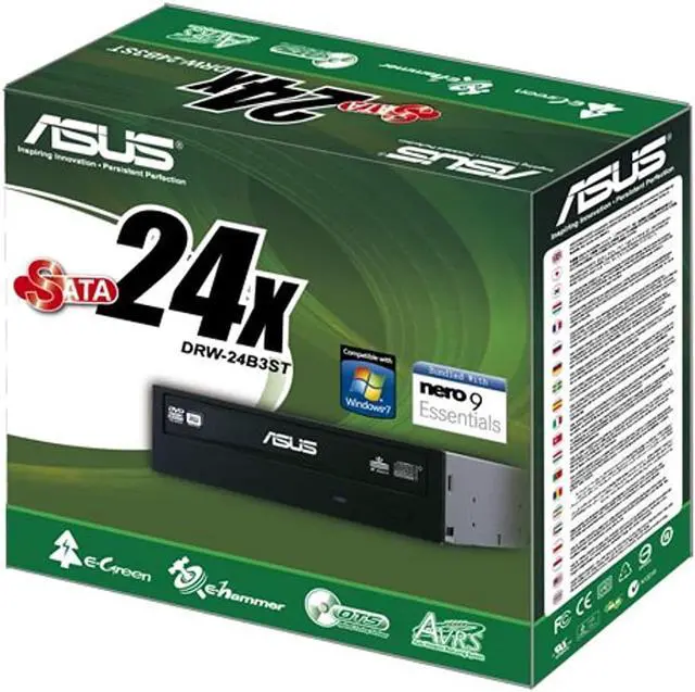 Alt view image 6 of 6 - Asus DRW-24B3ST Internal DVD-Writer - Retail Pack