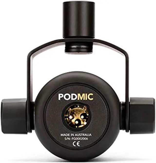 Alt view image 11 of 20 - Rode Podmic Dynamic Podcasting Microphone