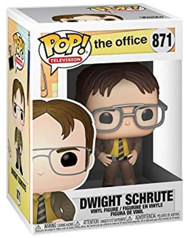 Alt view image 4 of 6 - The Office Funko POP TV Vinyl Figure | Dwight Schrute