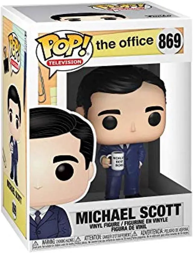 Alt view image 4 of 7 - The Office Funko POP TV Vinyl Figure | Michael Scott