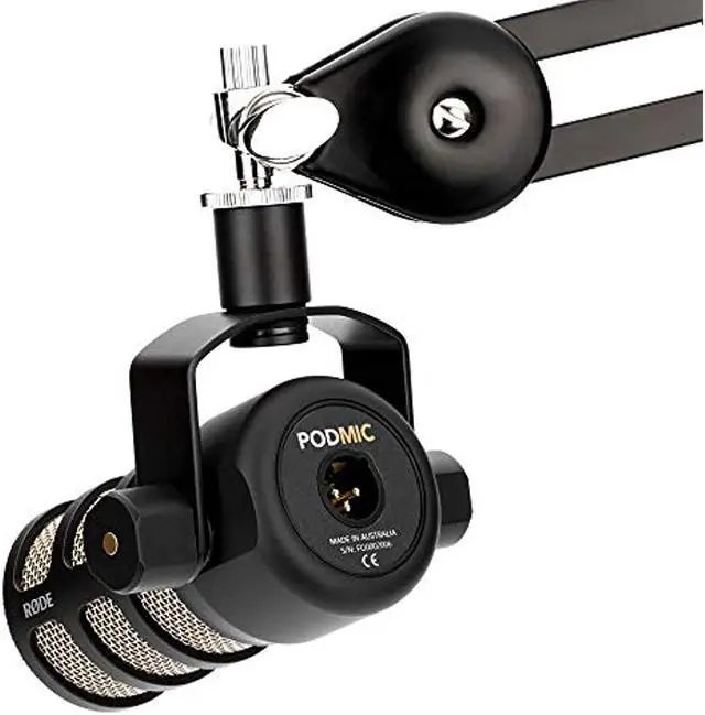 Alt view image 14 of 20 - Rode Podmic Dynamic Podcasting Microphone