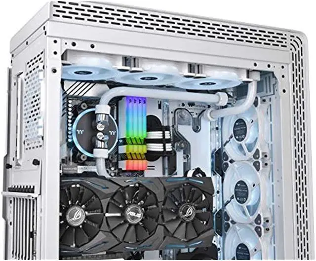 Alt view image 14 of 14 - Thermaltake TOUGHRAM RGB 16GB (2 x 8GB) 288-Pin DDR4 4400MHz (PC4 35200) Desktop Memory - White R022D408GX2-4400C19A