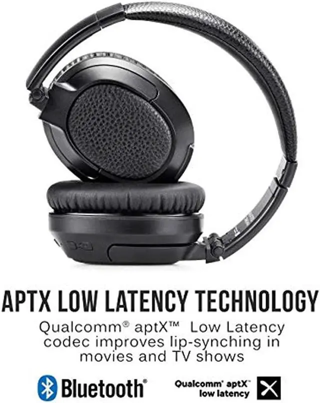 Alt view image 10 of 16 - mee audio matrix cinema low latency bluetooth wireless headphones with cinemaear audio enhancement for tv and other media