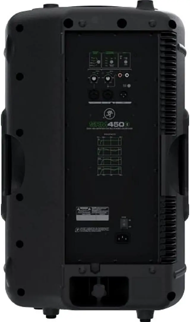 Alt view image 19 of 20 - Mackie SRM450 Powered 12" Loudspeaker 1000W Bi-Amped Version 3 Active Speaker