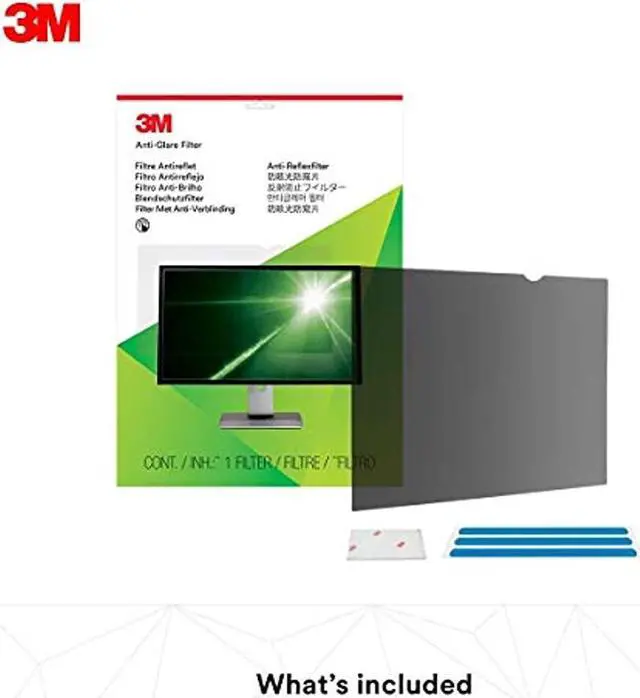 Alt view image 4 of 20 - 3M Privacy Filter Anti-Glare ffor 21.5" Widescreen Monitor (AG215W9B)