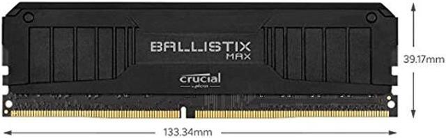 Crucial Ballistix MAX RGB 4400 MHz DDR4 DRAM Desktop Gaming Memory Kit 16GB  (8GBx2) CL19 BLM2K8G44C19U4BL (Black) - Newegg.com