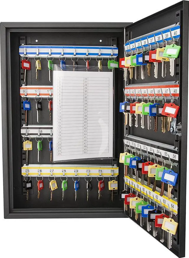 Alt view image 13 of 20 - Barska CB12486 64 Position Key Lock Box With Key Lock