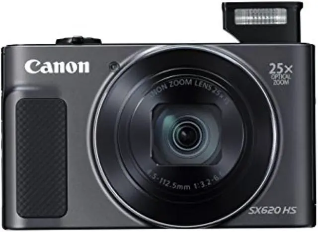 Alt view image 3 of 8 - Canon PowerShot SX620 HS Digital Camera (Black)