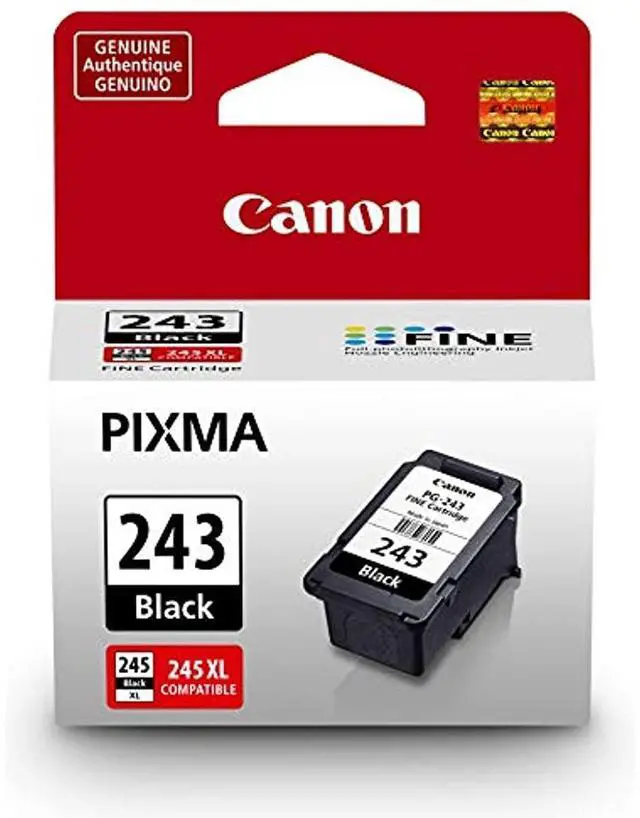 Alt view image 11 of 17 - Canon PG-243 Printer - Ink Cartridges Pigment Black