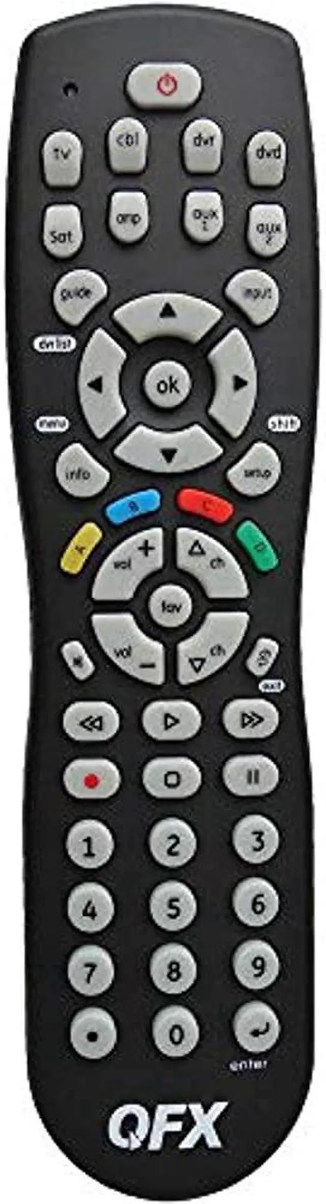 Alt view image 3 of 8 - QFX REM-8 8 IN 1 UNIVERSAL REMOTE CONTROL