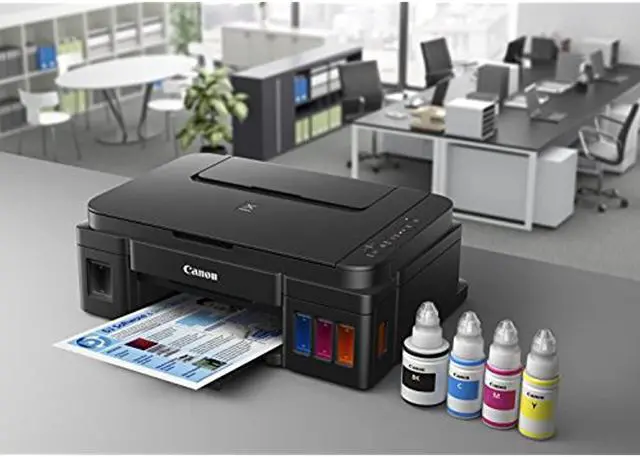 Alt view image 6 of 20 - Canon PIXMA G3200 Wireless MegaTank All-In-One Printer