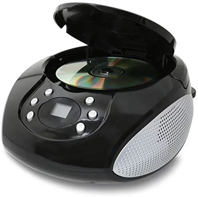 Alt view image 5 of 10 - GPX BC112B Boom Box & CD Player