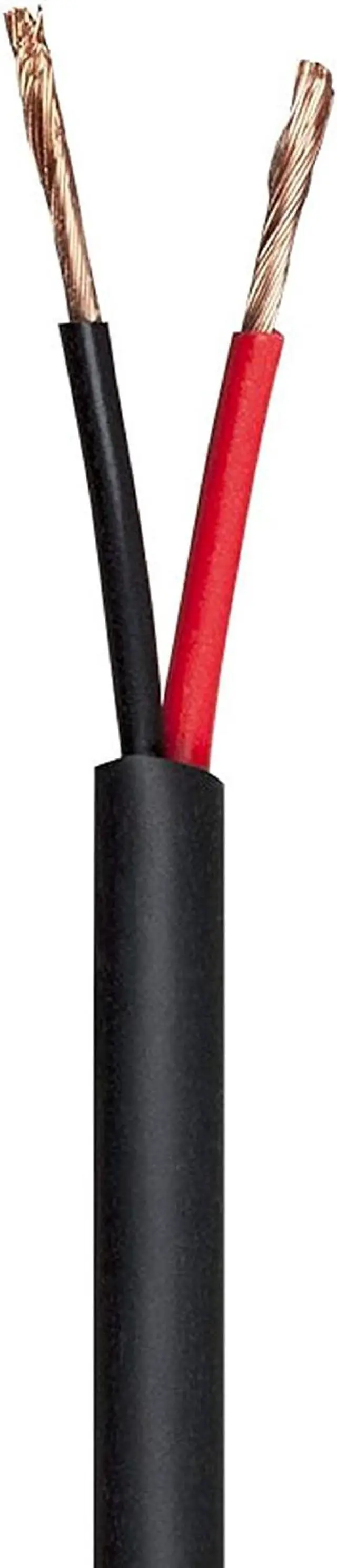 Main image of Monoprice Nimbus Series 18 Gauge AWG 2 Conductor CMP-Rated Speaker Wire / Cable - 50ft UL Plenum Rated, 100% Pure Bare Copper With Color Coded Conductors