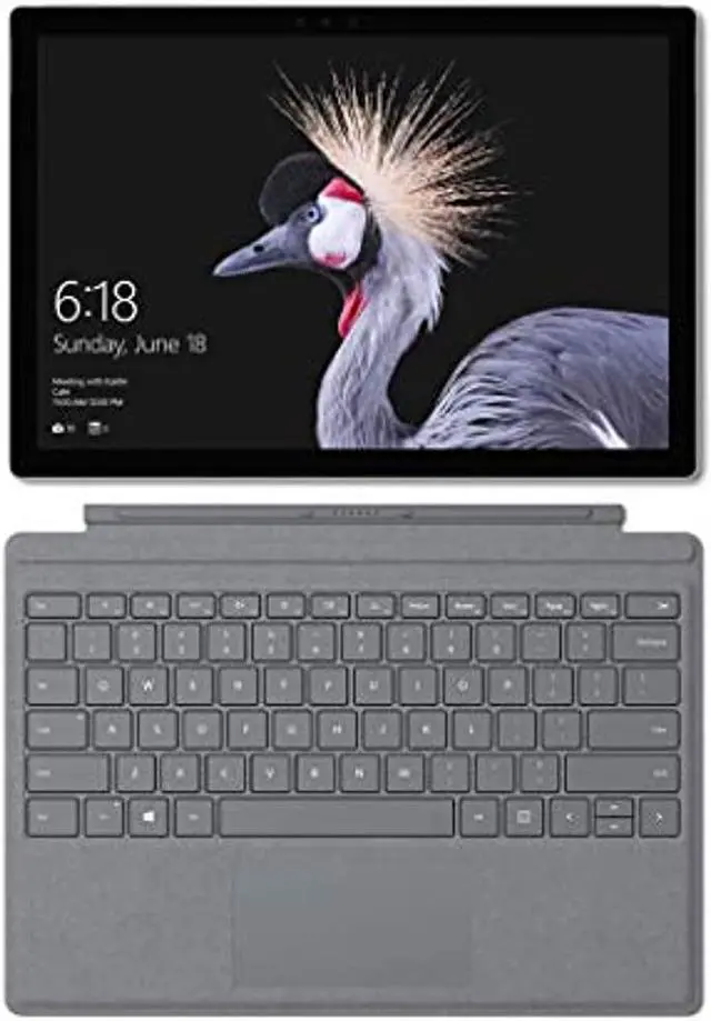 Alt view image 9 of 9 - Microsoft Surface Pro 12.3" Tablet: Intel Core M3, 128GB SSD, 4GB RAM, Includes Keyboard