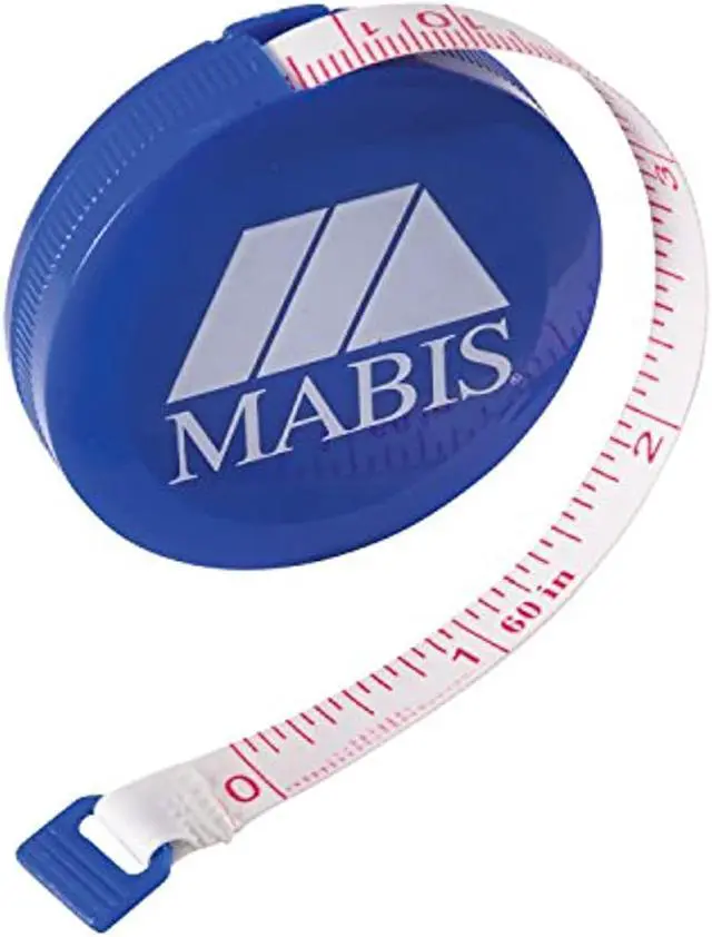 Alt view image 4 of 9 - MABIS 35-780-010 5 ft. Tape Measure, Blue