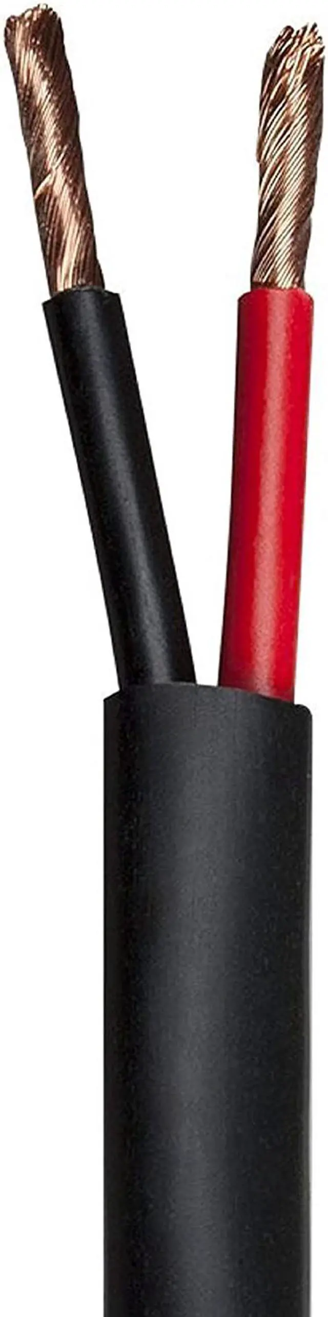 Alt view image 2 of 4 - Monoprice Speaker Wire, CMP Rated, 2-Conductor, 12AWG, 500ft, Black