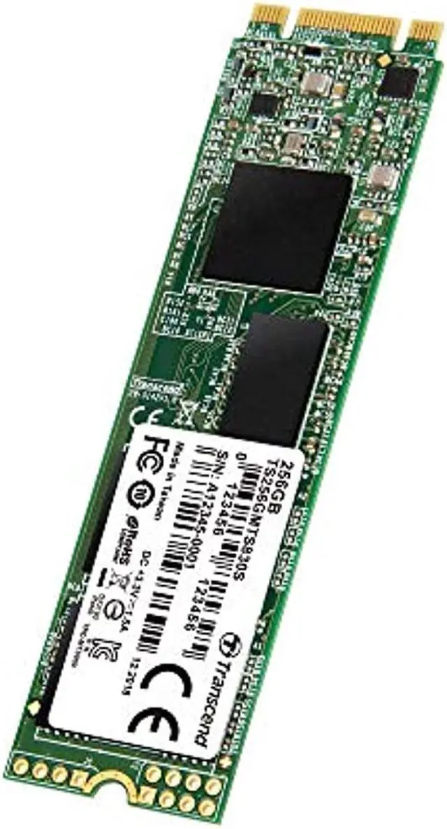 Alt view image 11 of 14 - Transcend 830S 256 GB Solid State Drive - SATA (SATA/600) - Internal - M.2 2280