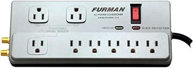 Main image of Furman PST-2+6 Power Station Compact Designed Advanced Protected,8 Outlet - Grey