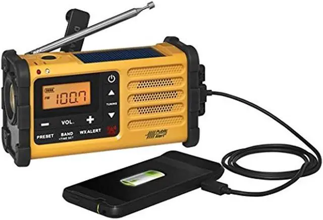 Alt view image 9 of 20 - Sangean AM FM WX Emergency Radio MMR-88
