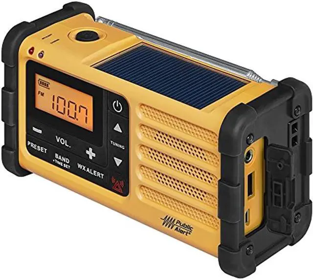 Alt view image 10 of 20 - Sangean AM FM WX Emergency Radio MMR-88
