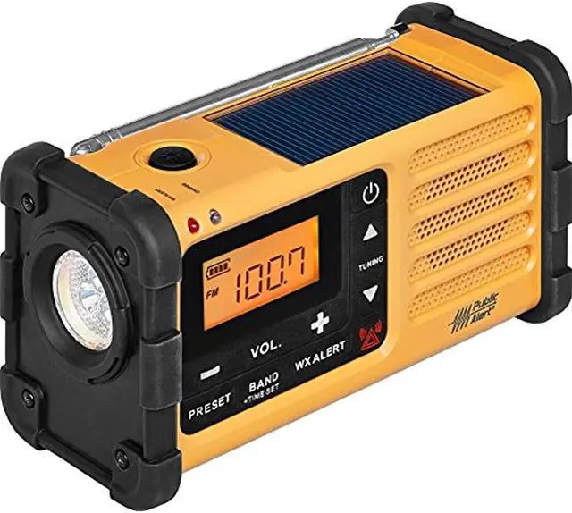 Alt view image 8 of 20 - Sangean AM FM WX Emergency Radio MMR-88