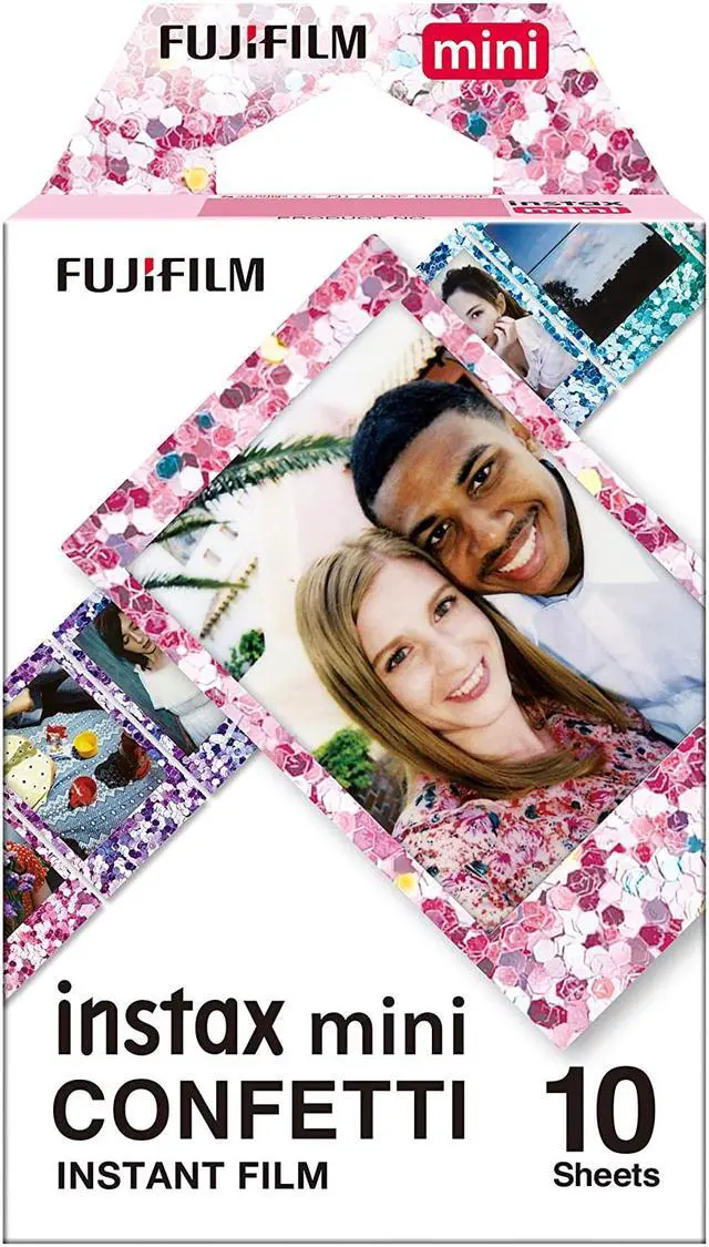 Alt view image 2 of 8 - Fujifilm Instax Mini Confetti Instant Color Film, 10 Exposures #16620917