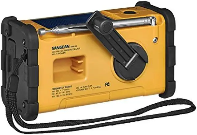 Alt view image 11 of 20 - Sangean AM FM WX Emergency Radio MMR-88