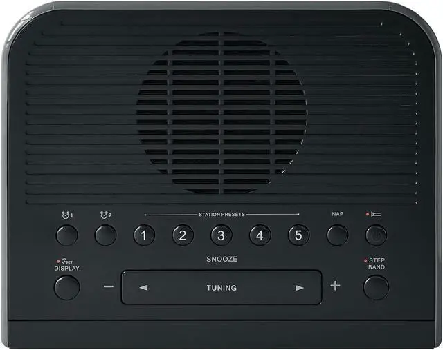 Alt view image 13 of 17 - Sangean AM FM Digit Tuning Clock Radio