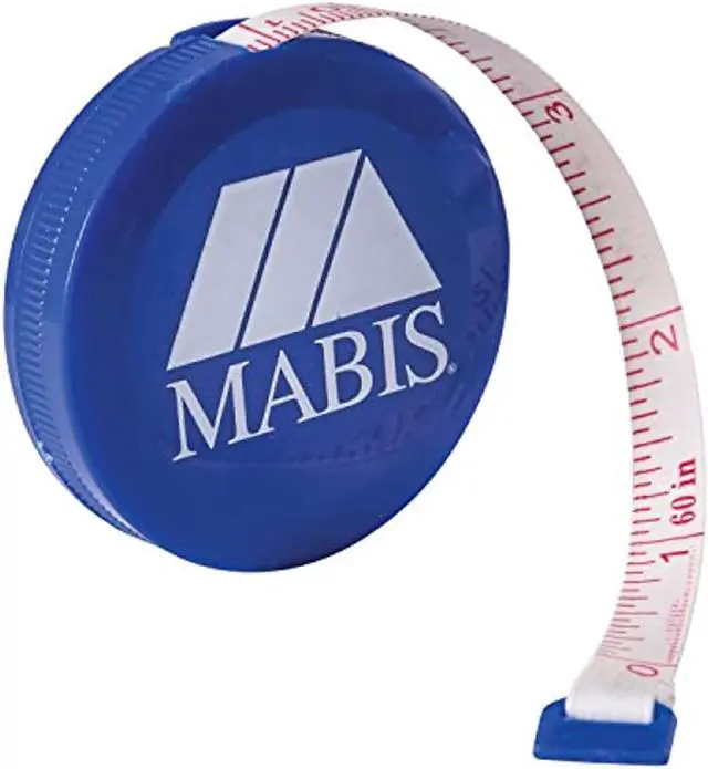 Alt view image 7 of 9 - MABIS 35-780-010 5 ft. Tape Measure, Blue