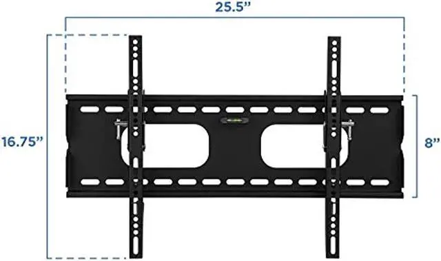 Alt view image 13 of 20 - Mount-It! Tilting TV Mount | Fits 32"-60" TVs | Max VESA 600x400 Wall Bracket