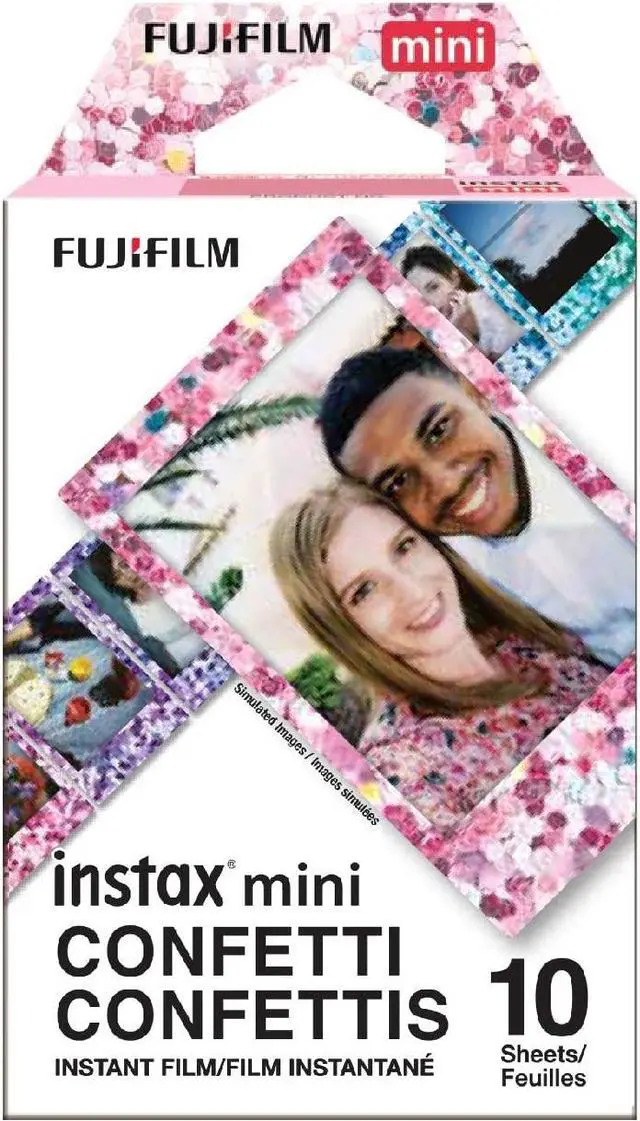 Alt view image 5 of 8 - Fujifilm Instax Mini Confetti Instant Color Film, 10 Exposures #16620917