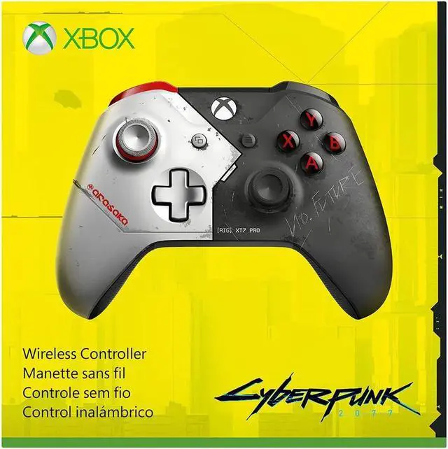 Alt view image 10 of 15 - Xbox Wireless Controller - Cyberpunk 2077 Limited Edition