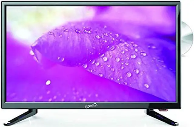 Alt view image 3 of 10 - SuperSonic 22"  SC-2212 1080p LED Widescreen HDTV Built-in DVD Player with HDMI Input, AC/DC Compatible for RVs