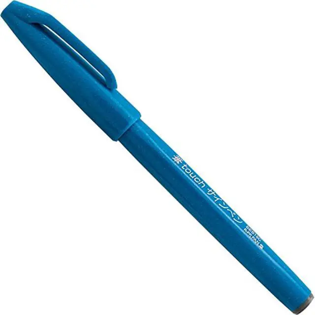 Alt view image 8 of 12 - Pentel Sign Pen Brush Flexible Point Marker Pen Assorted 12/Pack SES15CPC12