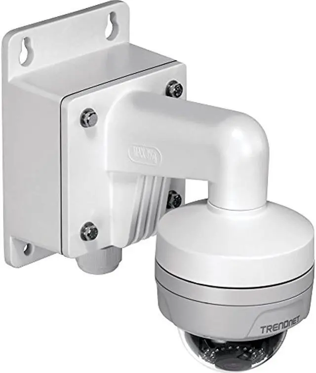 Alt view image 9 of 18 - TRENDnet Compact Outdoor Wall Mount Bracket for Dome Cameras