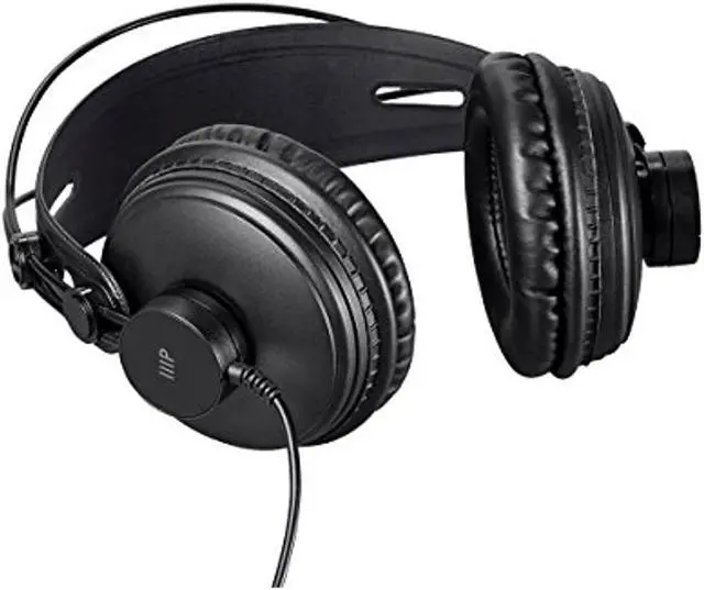 Alt view image 5 of 20 - Monoprice Modern Retro Over Ear Headphones With Ultra-Comfortable Ear pads Perfect For Mobile Devices, Hifi, And Audio/Video Production